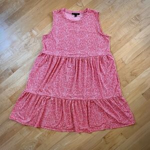 Banana Republic Sleeveless Dress Size M - Red and White Pr…